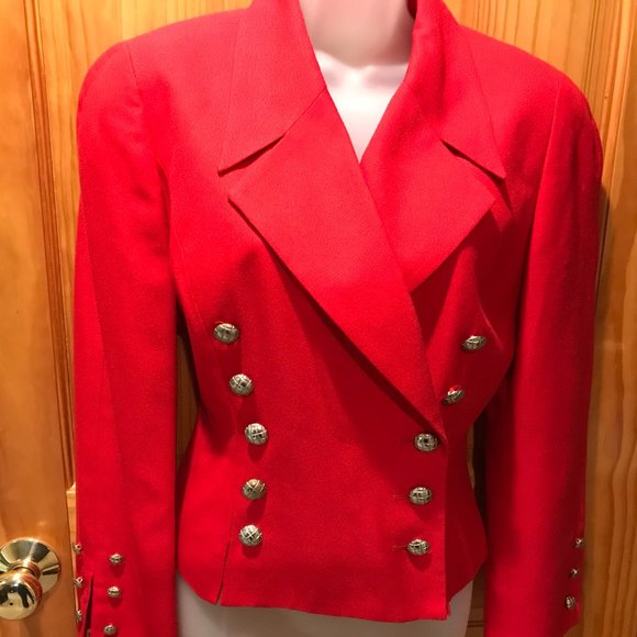 Scaasi Double Breasted Jacket - Picture 2 of 6